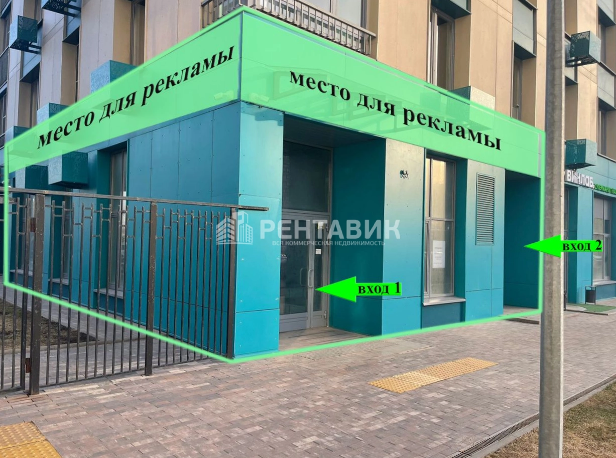 Помещение свободного назначения Фонвизинский площадью 106 квадратных метров