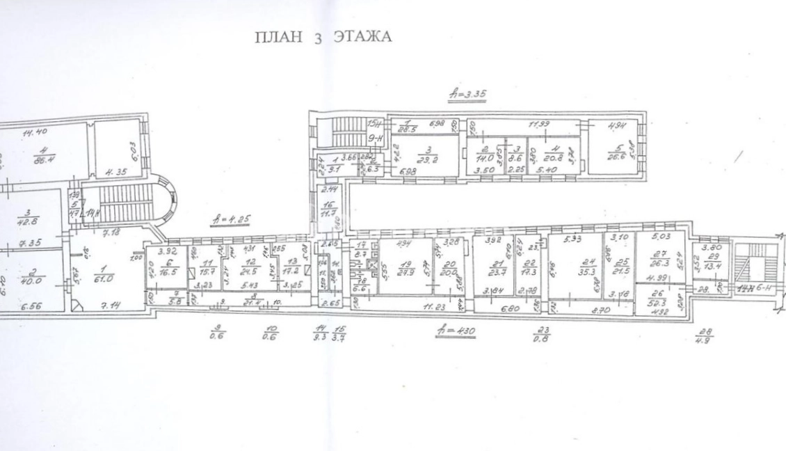 Здание целиком Большая Конюшенная, 9 площадью 2588 квадратных метров