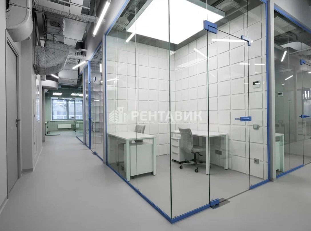 Офис Workki Новорязанская 8Ас2 площадью 1184 квадратных метров