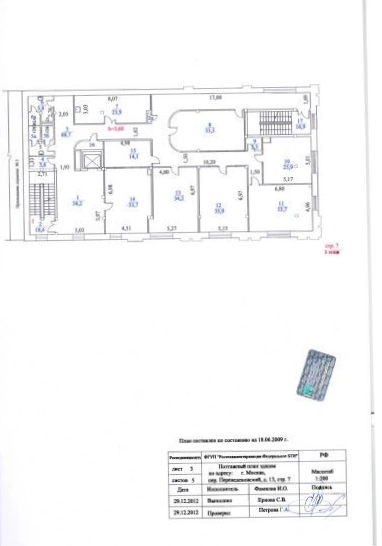 Здание целиком Переведеновский, 13с7 площадью 2258 квадратных метров