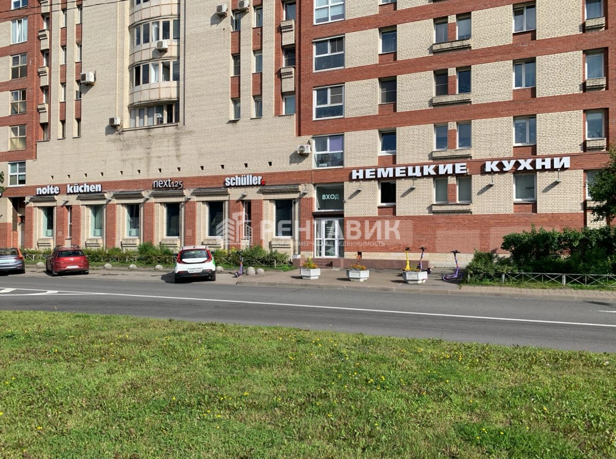 фасад дома, здание по адресу г Санкт-Петербург, ул Савушкина, д 117 к 2