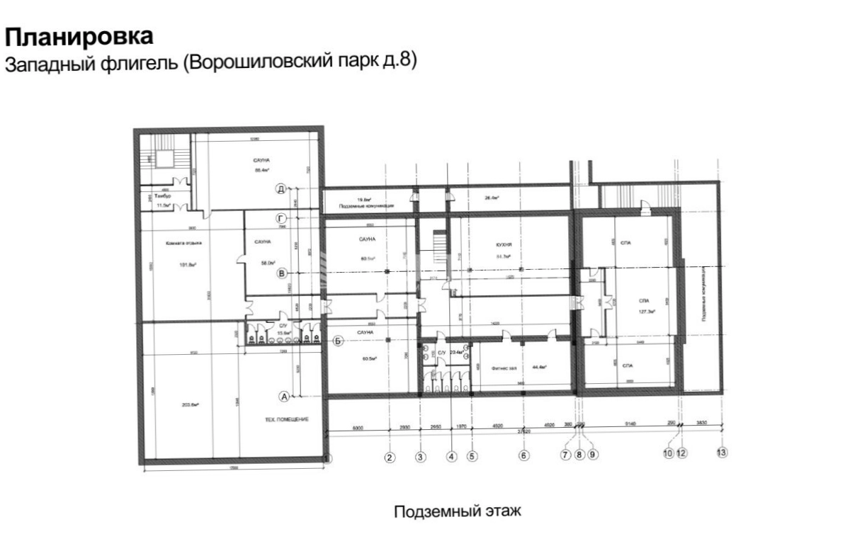 Здание целиком Усадьба Нарышкиных площадью 3916 квадратных метров