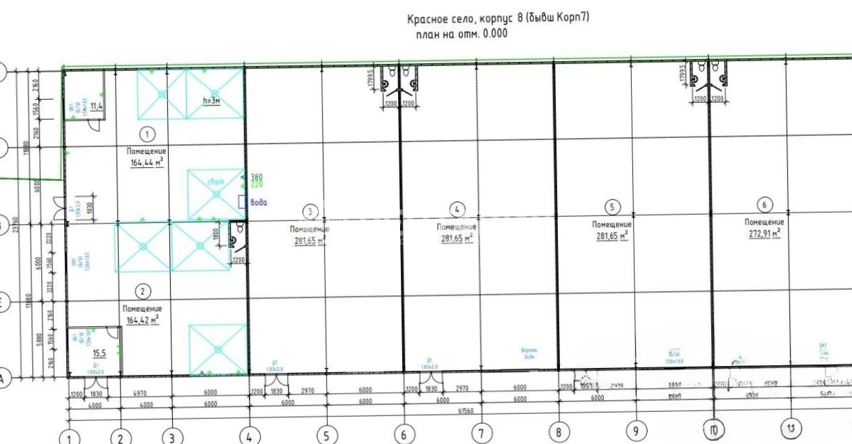 Склад Sun City - САН СИТИ площадью 1488 квадратных метров