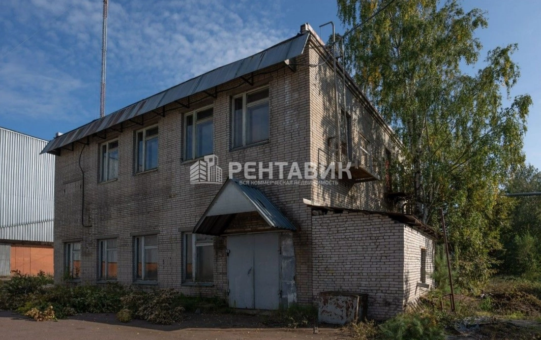 Здание Глебычево, Заводская 1 по адресу Ленинградская обл, Выборгский р-н, поселок Глебычево, ул Заводская, д 1