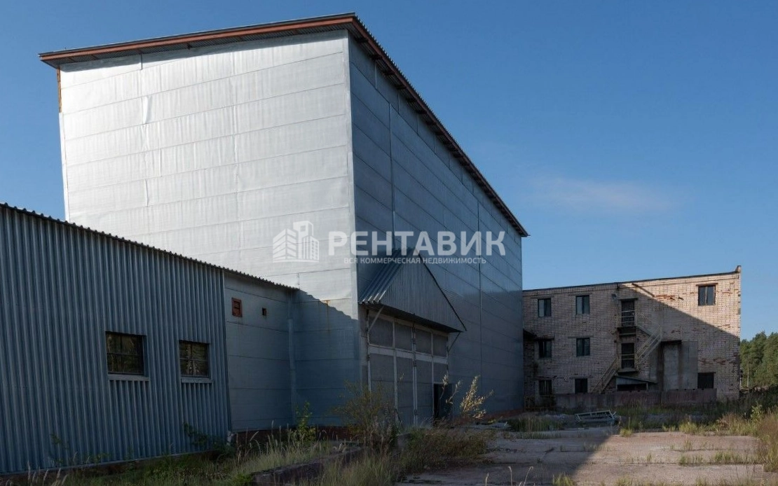 Здание Глебычево, Заводская 1 по адресу Ленинградская обл, Выборгский р-н, поселок Глебычево, ул Заводская, д 1