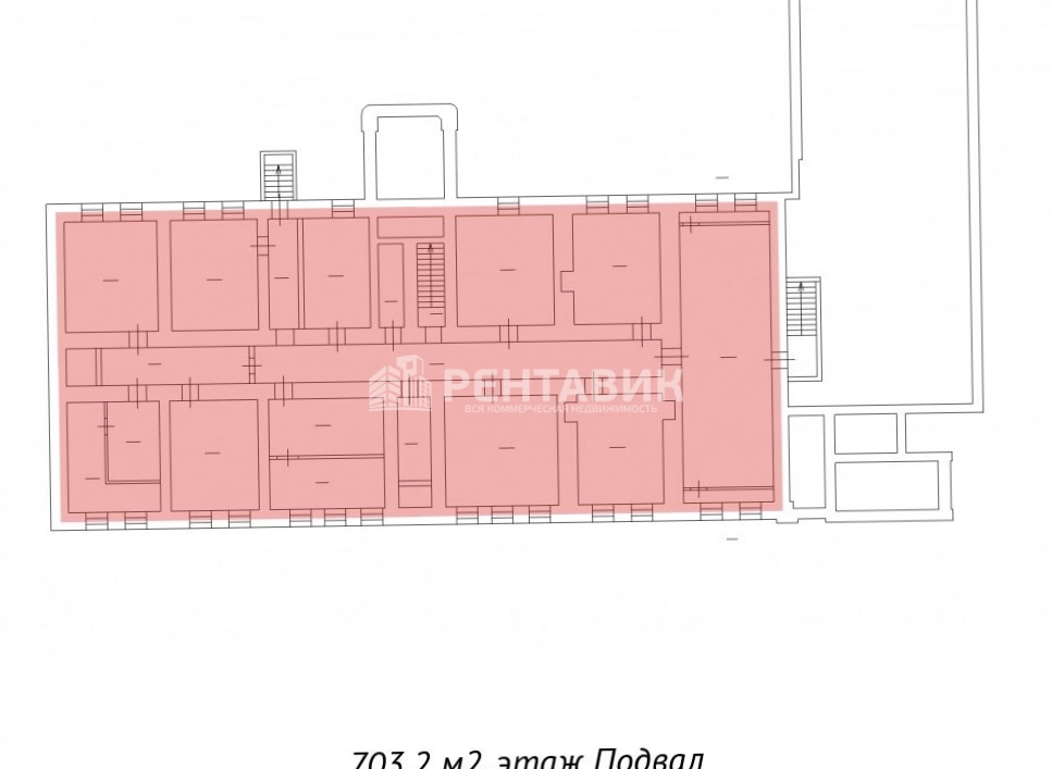 Офис Комсомола, 1 площадью 4231 квадратных метров