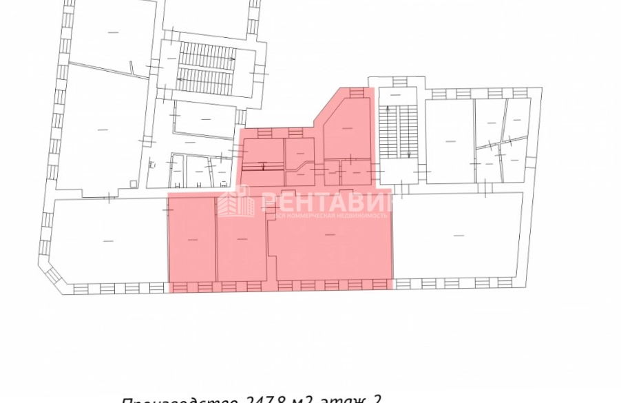 Производство Рассвет площадью 247 квадратных метров