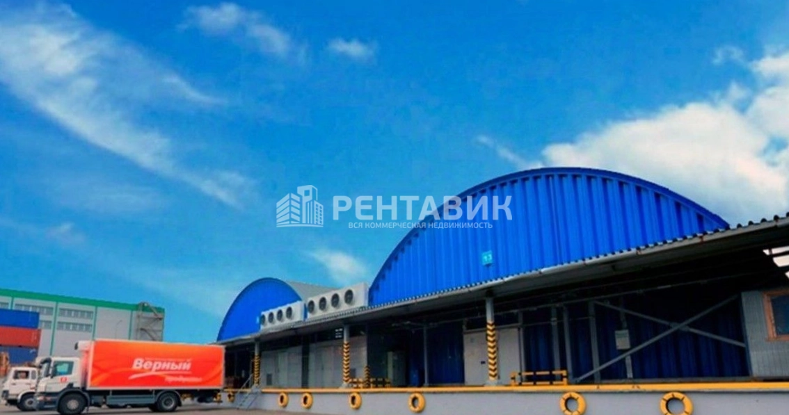 Склад Интертерминал, Кубинская площадью 3024 квадратных метров