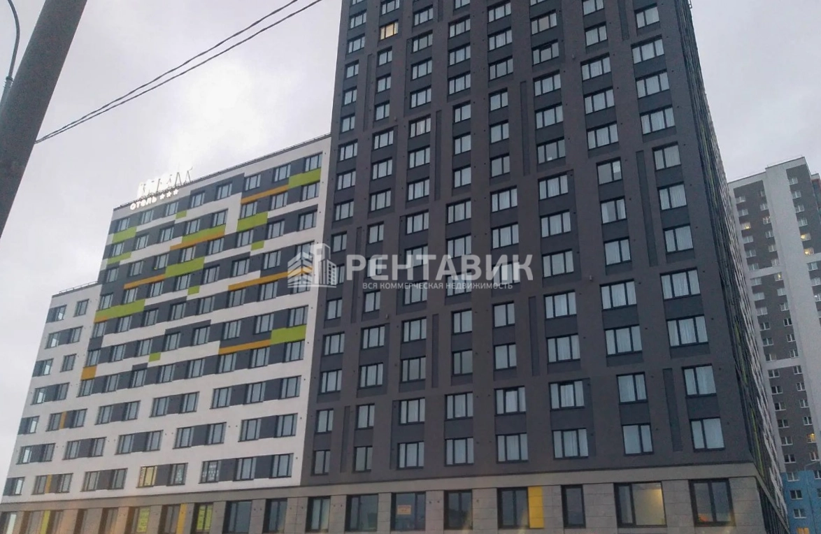 фасад дома, здание по адресу г Санкт-Петербург, Витебский пр-кт, д 99 к 1