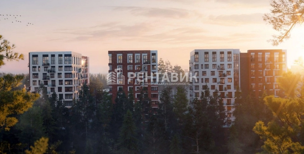 Здание VEREN NORT Сертолово по адресу Ленинградская обл, Всеволожский р-н, г Сертолово, мкр Сертолово-1, ул Дмитрия Кожемякина 1
