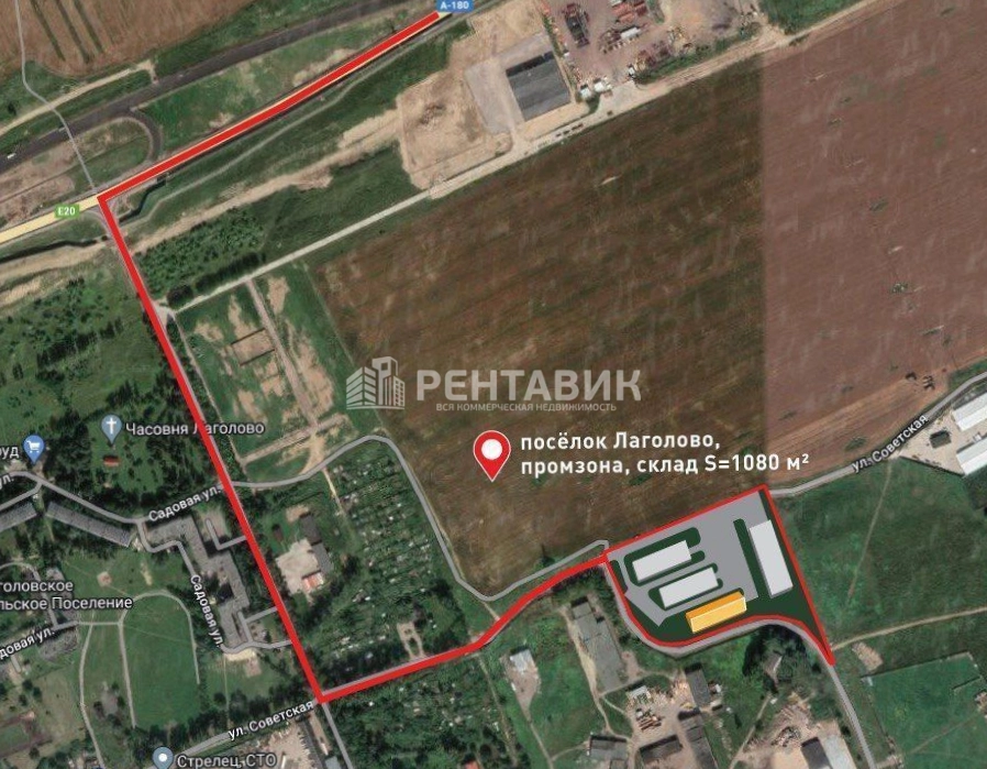 фасад дома, здание по адресу Ленинградская обл, Ломоносовский р-н, деревня Лаголово
