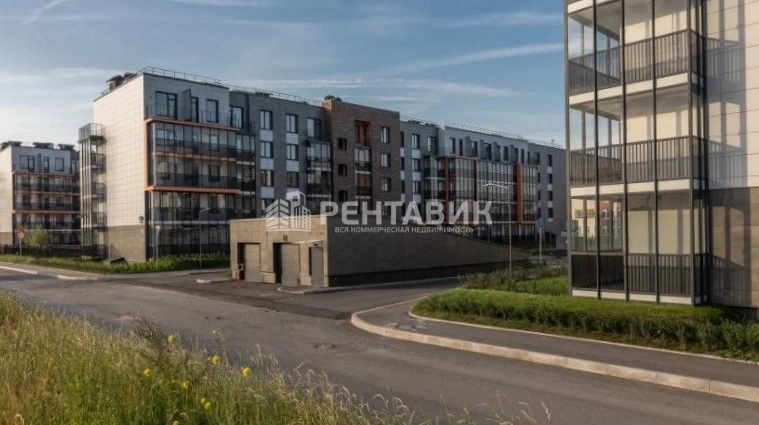 фасад дома, здание по адресу г Санкт-Петербург, Пулковское шоссе, д 95 к 3 стр 1