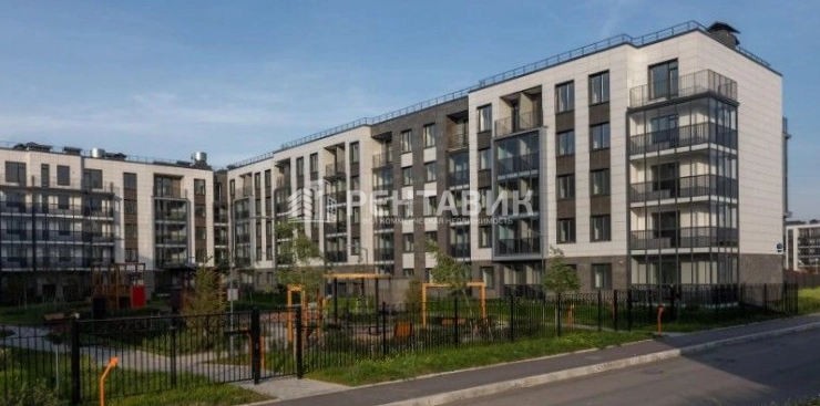 фасад дома, здание по адресу г Санкт-Петербург, Пулковское шоссе, д 95 к 3 стр 1