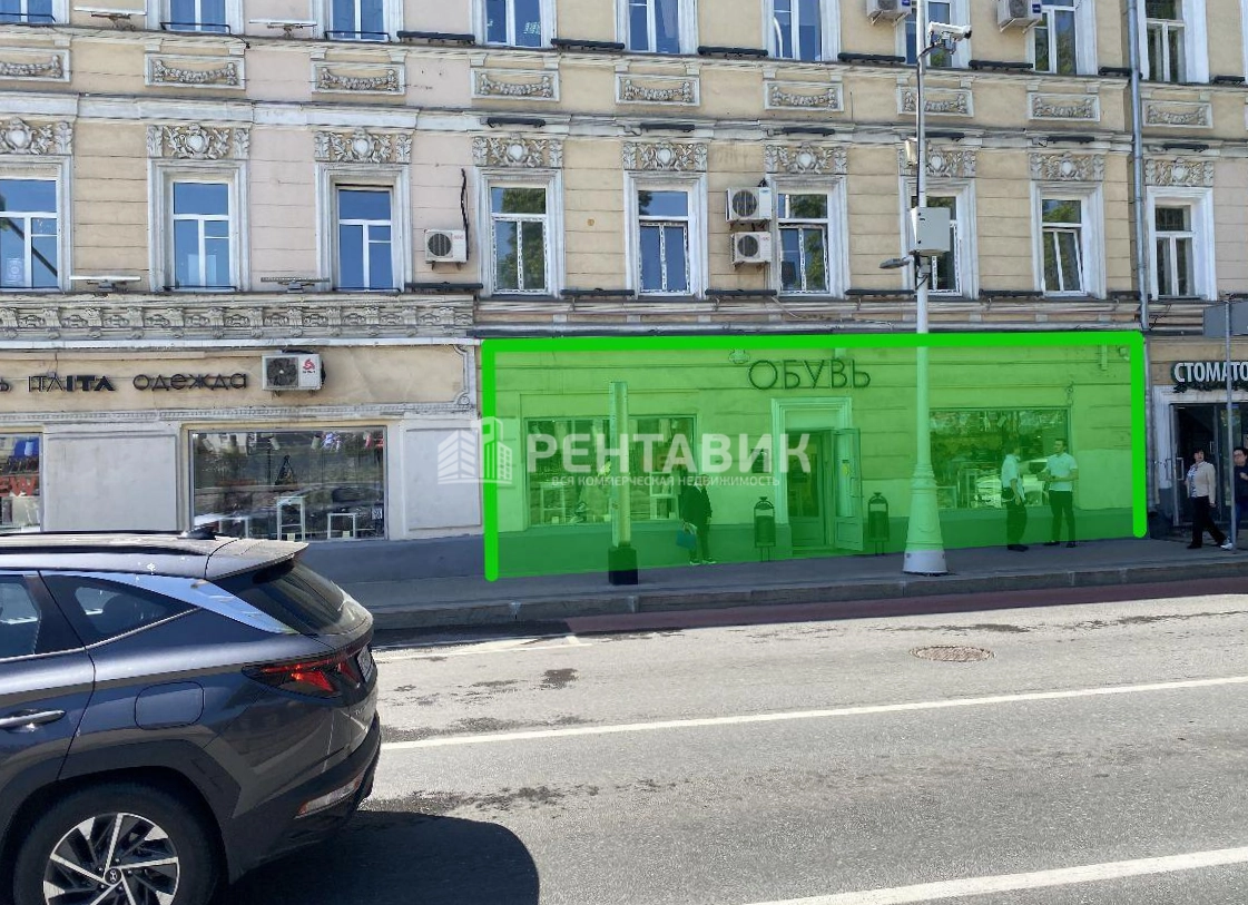 Торговая площадь Гоголевский, 3 площадью 101 квадратных метров