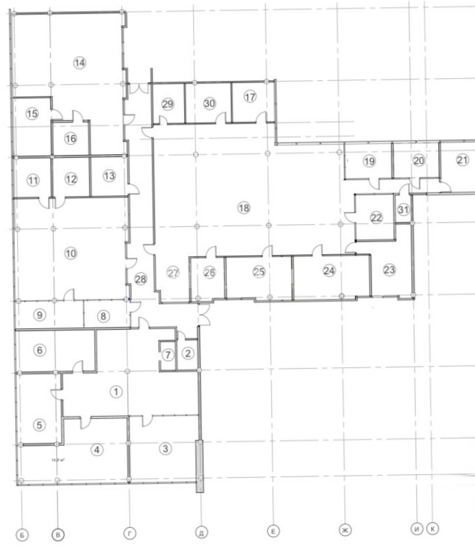 Офис Grand Setun Plaza / Гранд Сетунь Плаза площадью 682 квадратных метров
