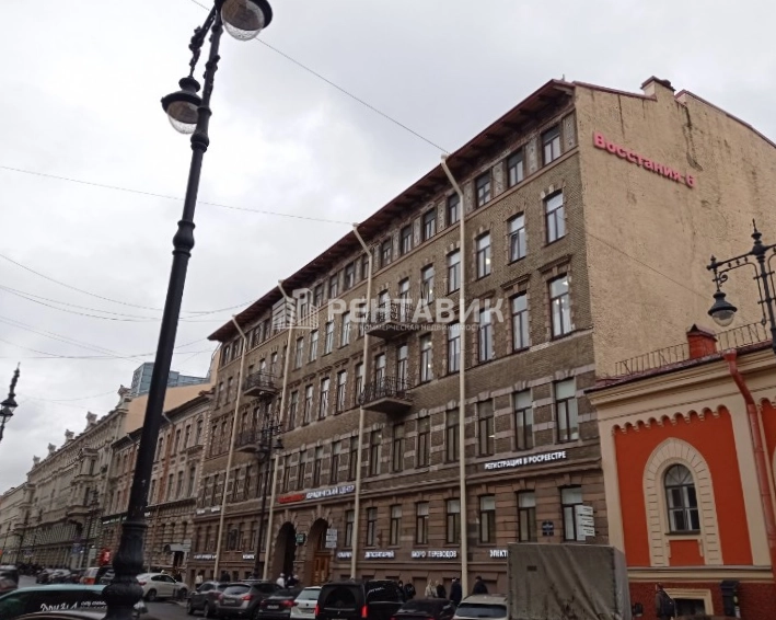 фасад дома, здание по адресу г Санкт-Петербург, ул Восстания, д 6