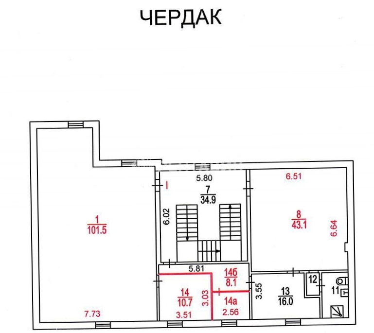Здание целиком Шубинский, 6с4 площадью 618 квадратных метров
