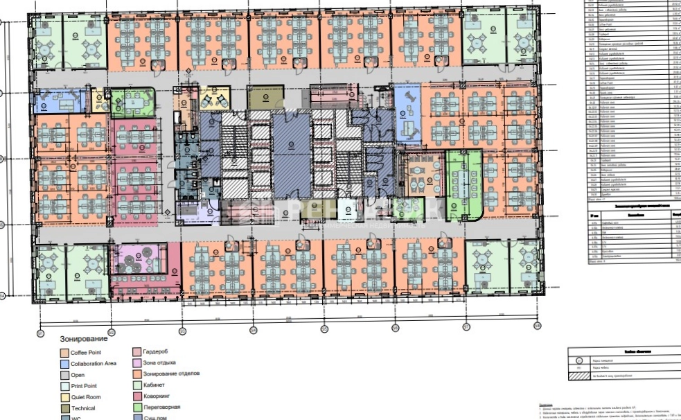 Офис OSTANKINO BUSINESS PARK, корпус 5 площадью 1660 квадратных метров