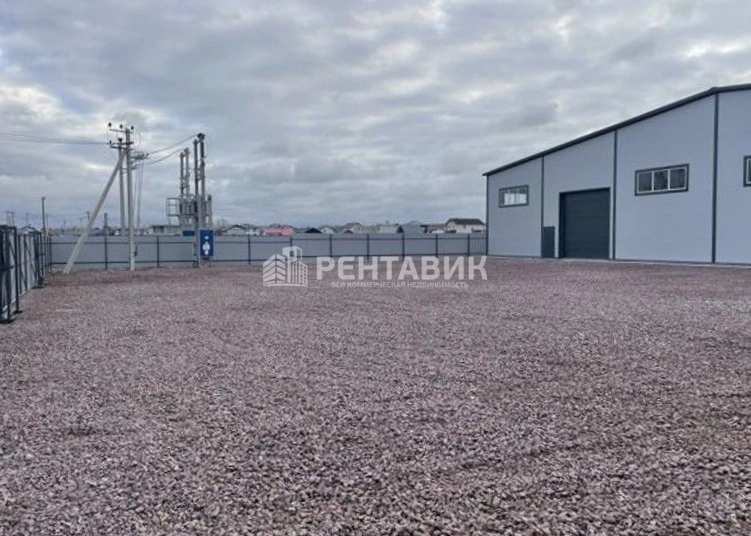 фасад дома, здание по адресу Ленинградская обл, Ломоносовский р-н, тер Промышленная зона Пески, Отраслевой пер, стр 5
