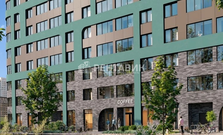 Помещение свободного назначения Dreamline площадью 61 квадратных метров