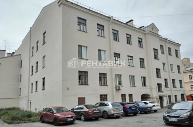фасад дома, здание по адресу г Санкт-Петербург, Университетская наб, д 21