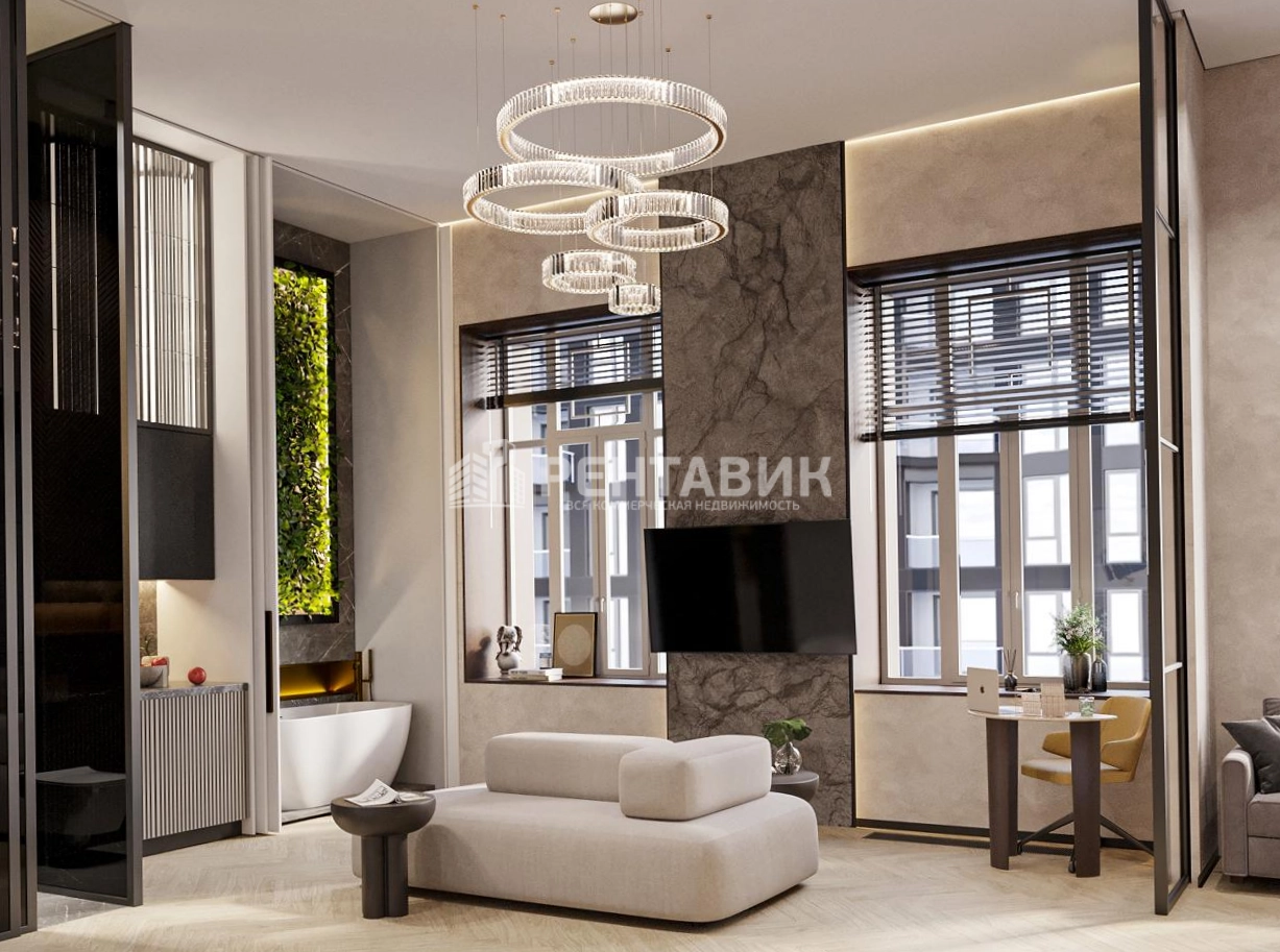 Офис Мясницкая, 43с2 площадью 36 квадратных метров