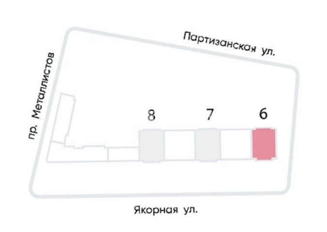 Помещение свободного назначения Большая Охта площадью 131 квадратных метров