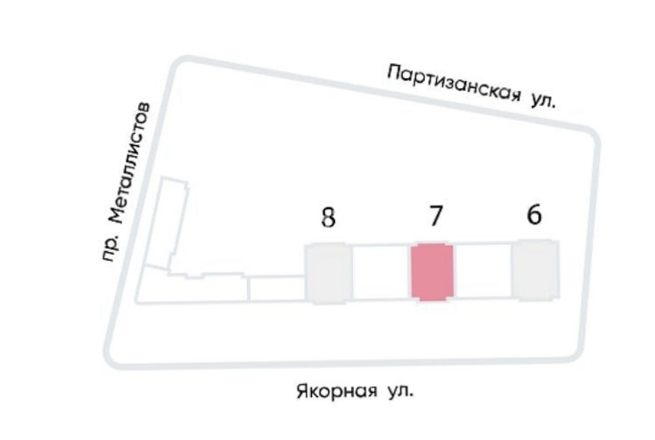 Помещение свободного назначения Большая Охта площадью 120 квадратных метров