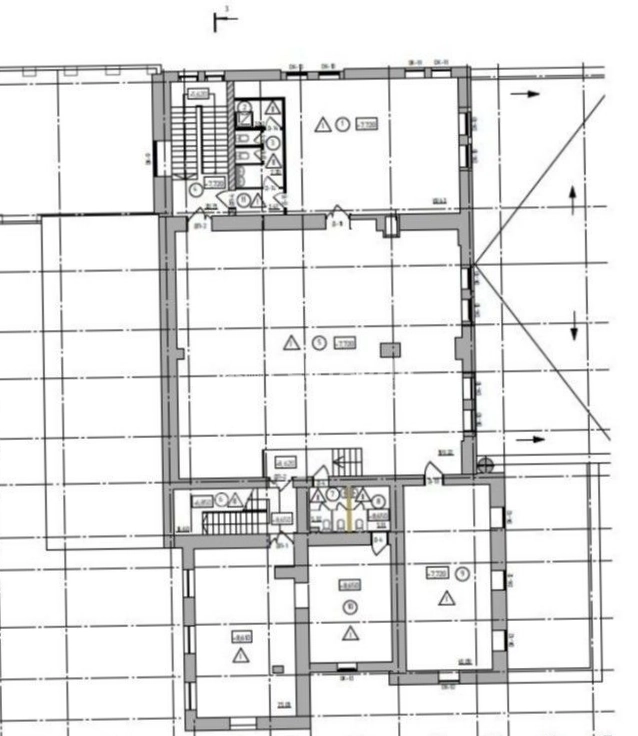 Здание целиком Гайот площадью 2200 квадратных метров
