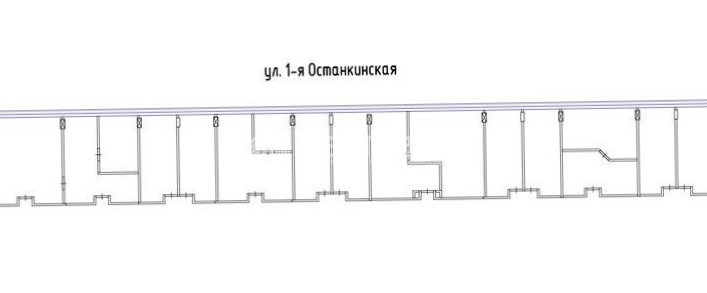 Офис Телецентр Останкино площадью 346 квадратных метров