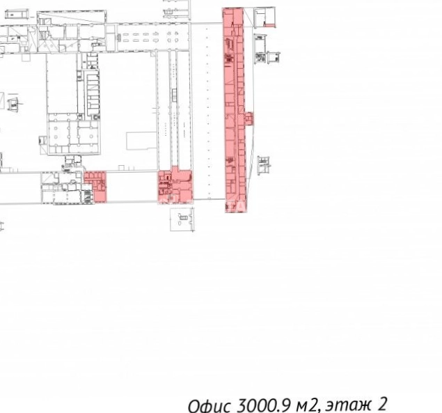 Офис Арсенал, Комсомола 2 площадью 3001 квадратных метров