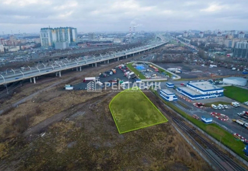 Фото земельного участка по адресу г Санкт-Петербург, ул Предпортовая