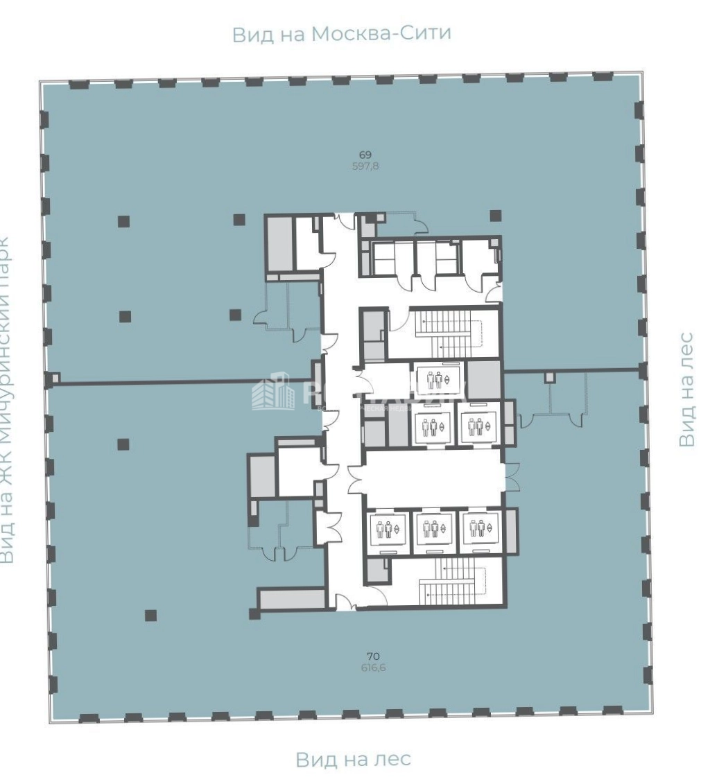 Офис Lakes площадью 4484 квадратных метров