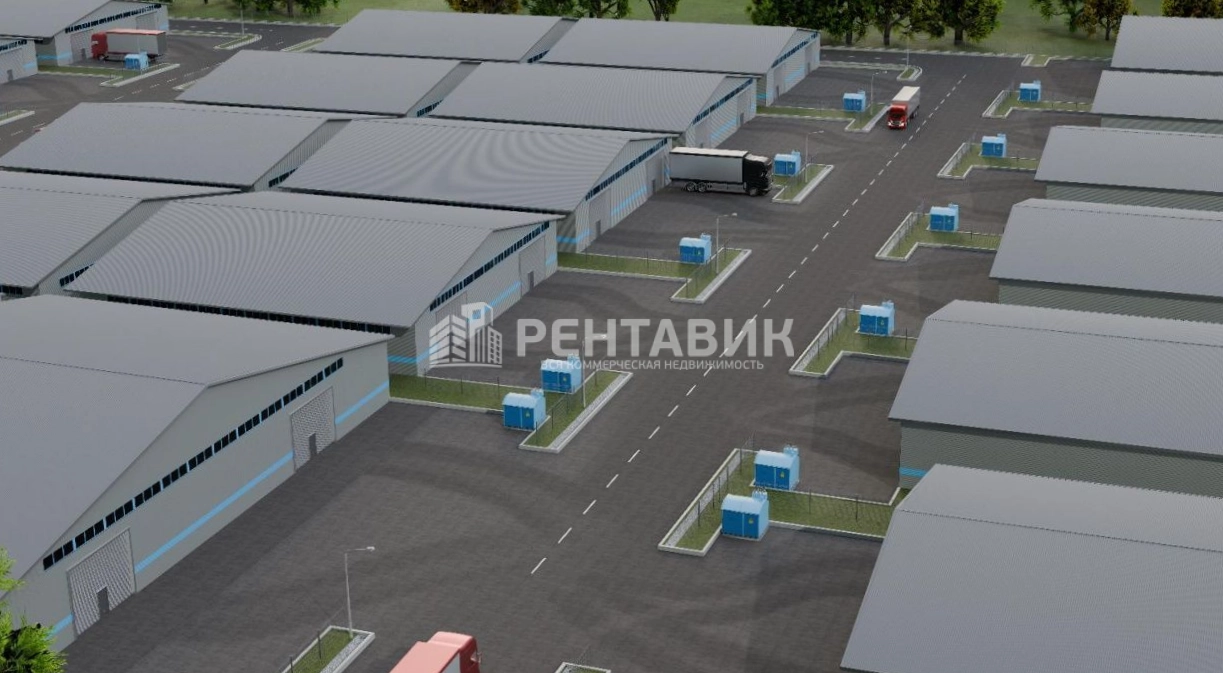 Здание Технопарк Низино по адресу Ленинградская обл, Ломоносовский р-н, деревня Низино, 1-й Конный пр-д