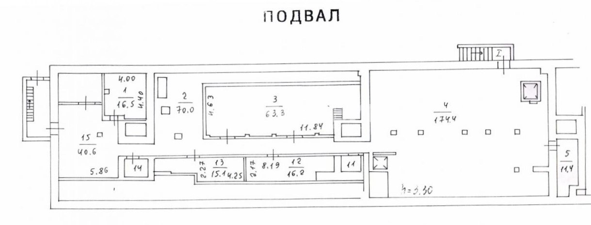 Торговая площадь Серпуховский вал 5 площадью 897 квадратных метров