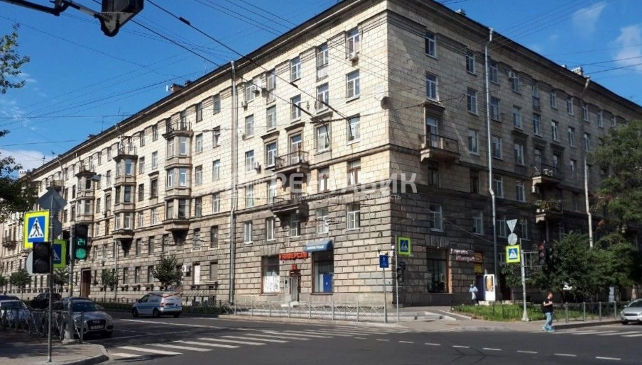 фасад дома, здание по адресу г Санкт-Петербург, ул Ординарная, д 20