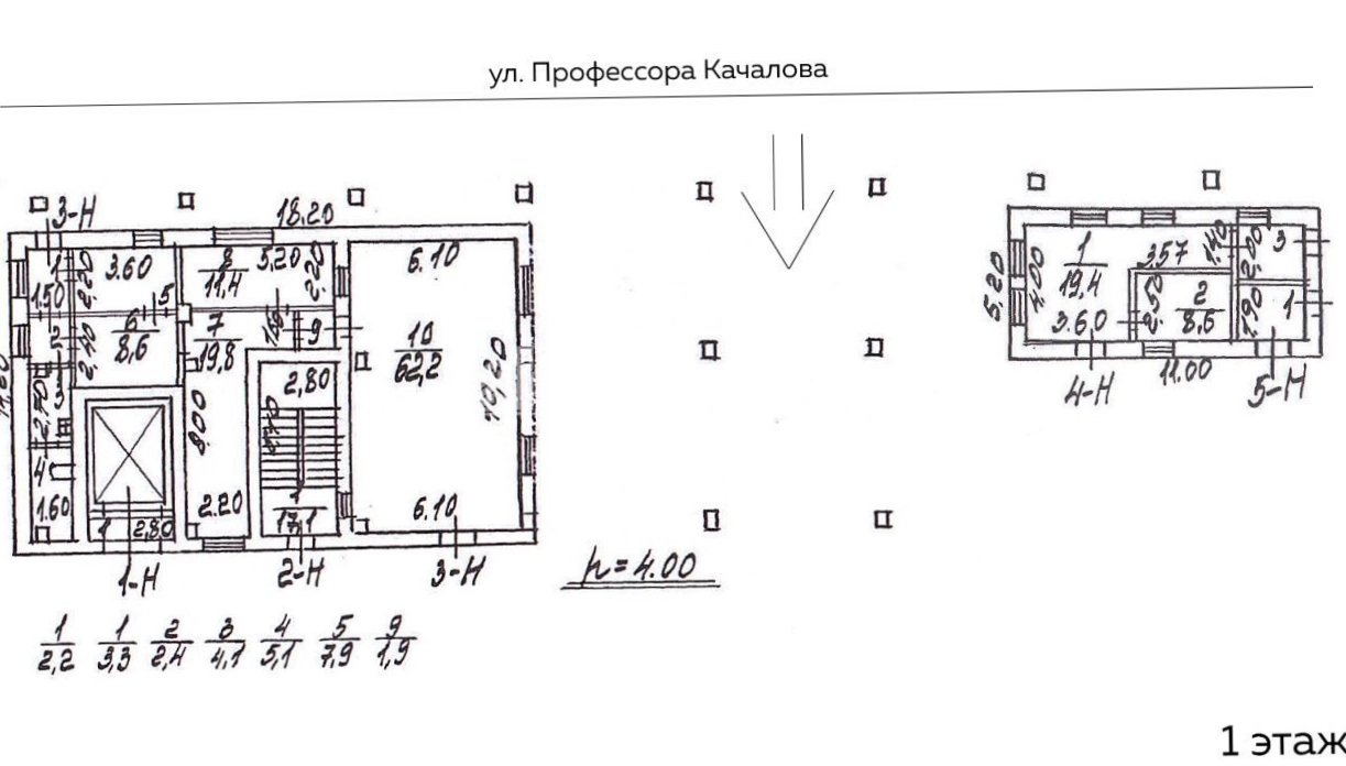 Здание целиком Качалова, 15 площадью 7990 квадратных метров