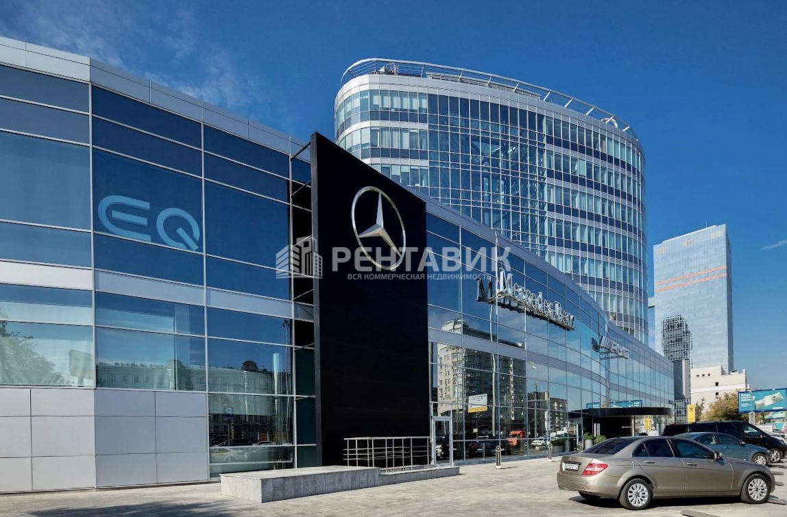 фасад дома, здание по адресу г Москва, Ленинградский пр-кт, д 39А