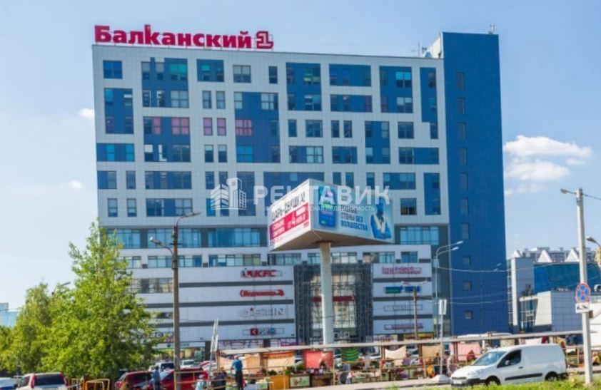 фасад дома, здание по адресу г Санкт-Петербург, Балканская пл, д 5 литера В