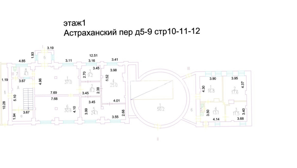 Здание целиком Астраханский 5-9с10 площадью 507 квадратных метров