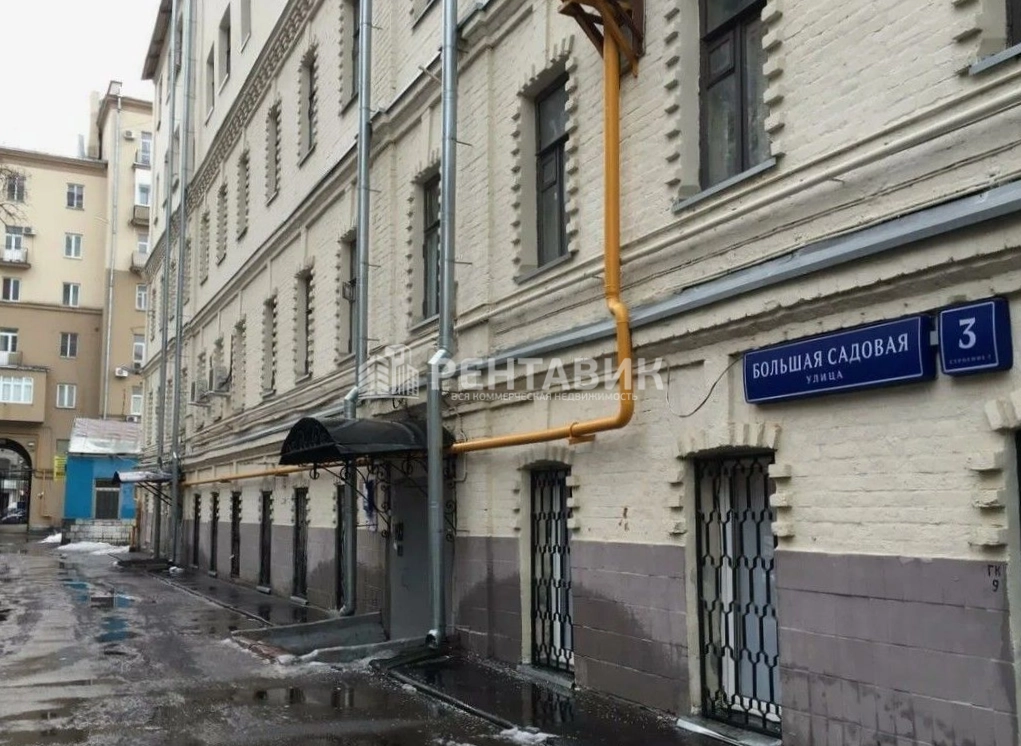 Здание Большая Садовая, 3с7 по адресу г Москва, ул Большая Садовая, д 3 стр 7