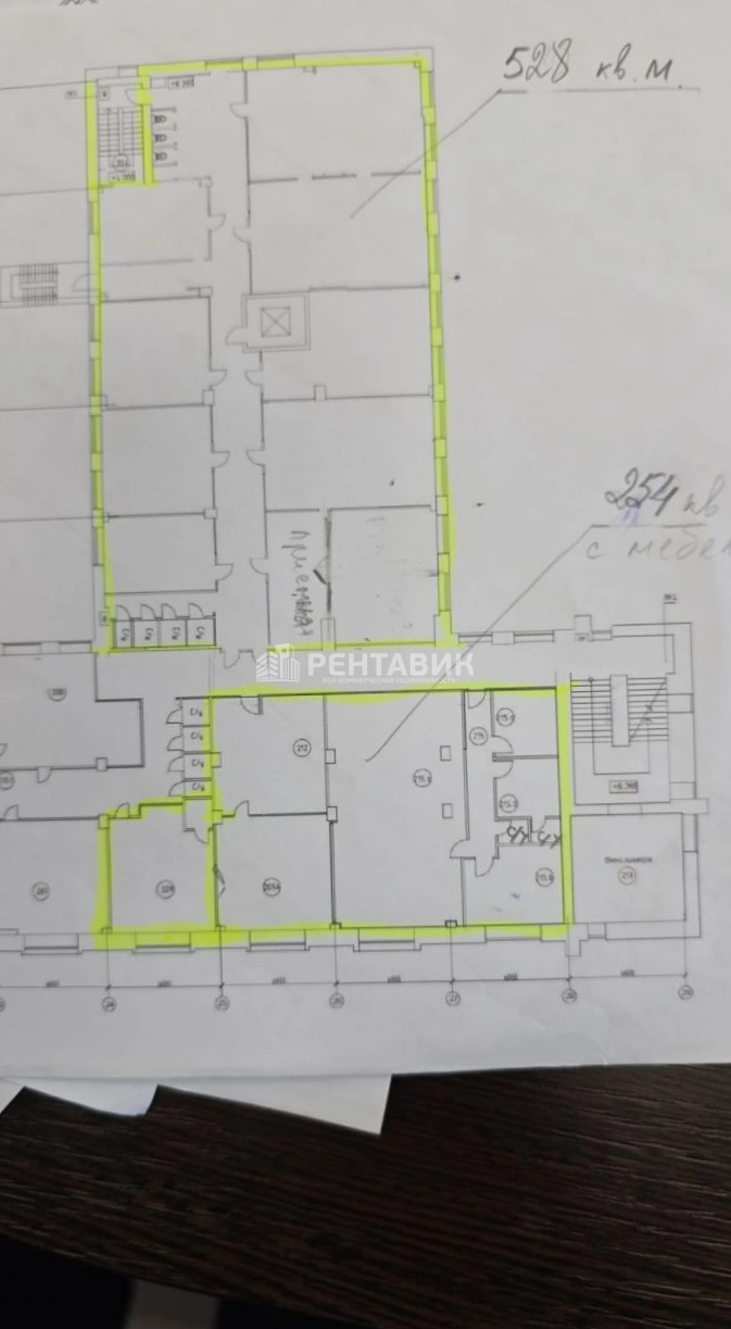 Офис Мост площадью 528 квадратных метров