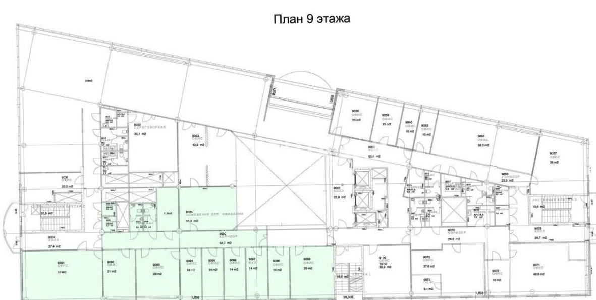 Офис Примиум площадью 292 квадратных метров
