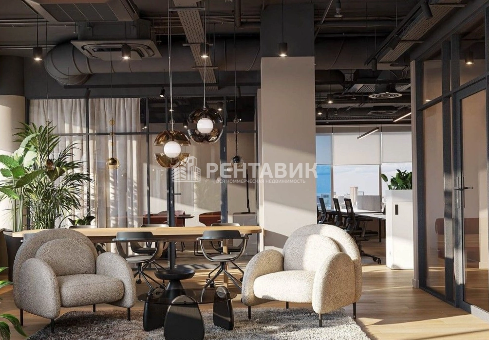 Офис Северное Сияние площадью 2280 квадратных метров