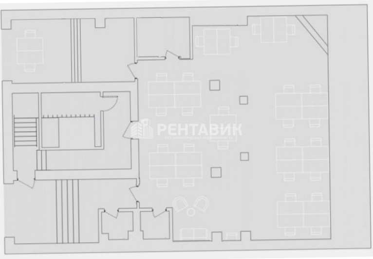 Офис Сретенский, 5 площадью 313 квадратных метров