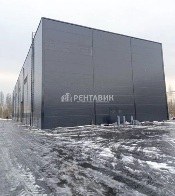 фасад дома, здание по адресу Всеволожский район, Р-21 Кола 20-й км, зд. 40