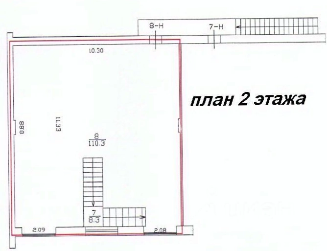 Офис Ефимова, 4А площадью 407 квадратных метров