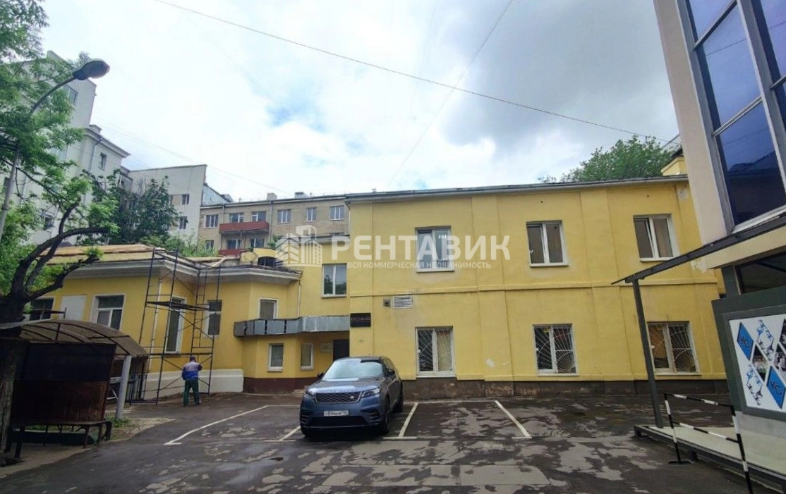 фасад дома, здание по адресу г Москва, Ленинградский пр-кт, д 24 стр 3