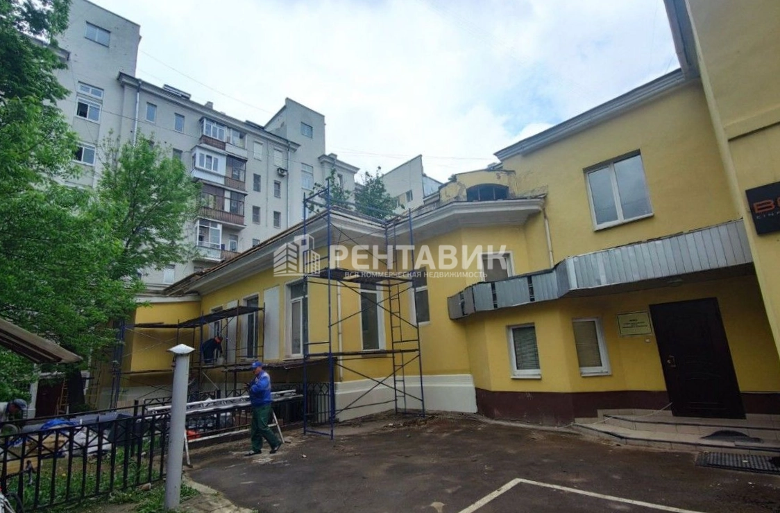 фасад дома, здание по адресу г Москва, Ленинградский пр-кт, д 24 стр 3