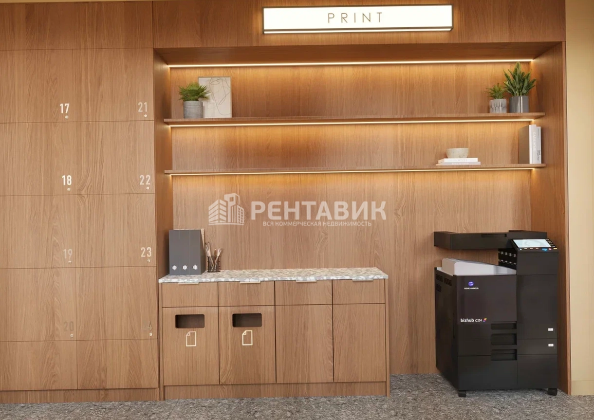 Офис Чехова 18 площадью 60 квадратных метров
